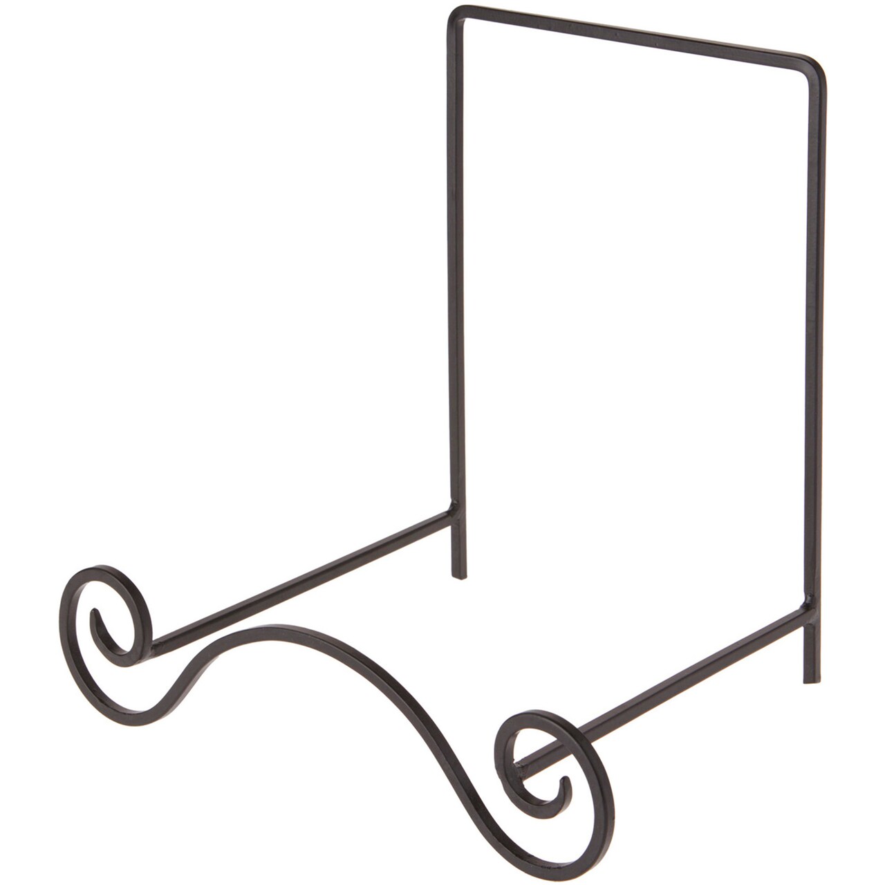 Bard's Wrought Iron Bowl or Deep Platter Stand, 9.375" H x 10.25" W x 7.625" D (For 12" - 16" Bowls or Deep Platters)